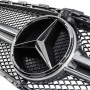 Решетка радиатора Mercedes C-klass W205 в стиле Avantgarde Matte Chrome