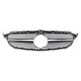 Решетка радиатора Mercedes C-klass W205 в стиле Avantgarde Matte Chrome