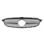 Решетка радиатора Mercedes C-klass W205 в стиле Avantgarde Black Matte Chrome