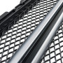 Решетка радиатора Mercedes C-klass W205 в стиле Avantgarde Black Matte Chrome