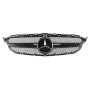 Решетка радиатора Mercedes C-klass W205 в стиле Avantgarde Black