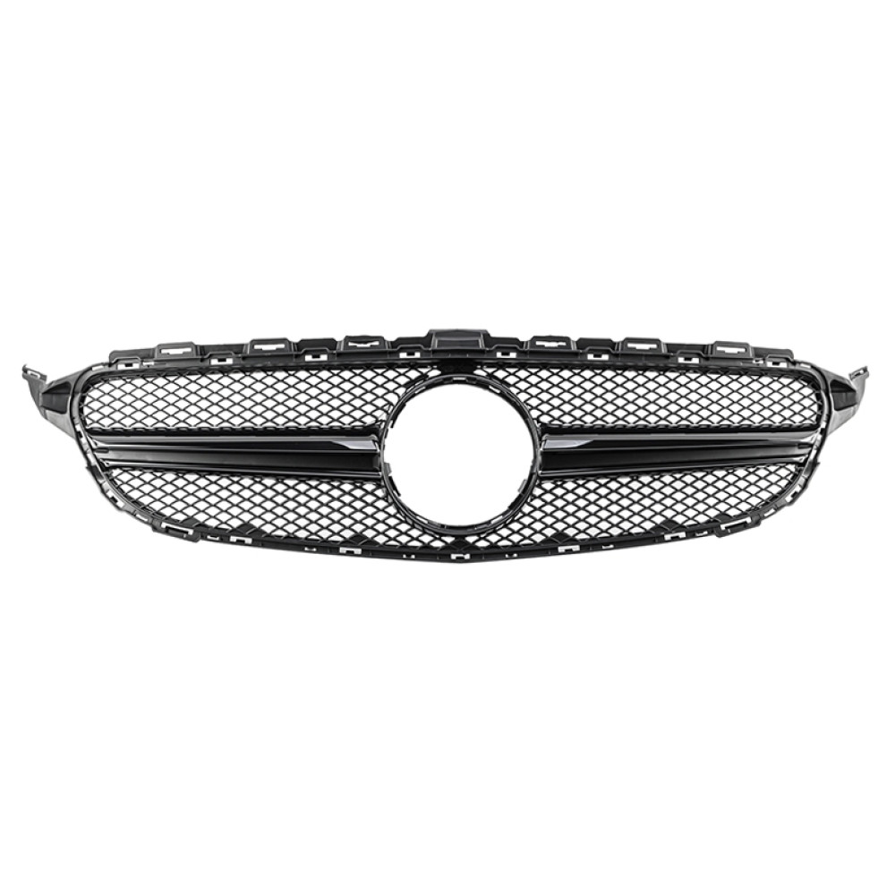 Решетка радиатора Mercedes C-klass W205 в стиле Avantgarde Black