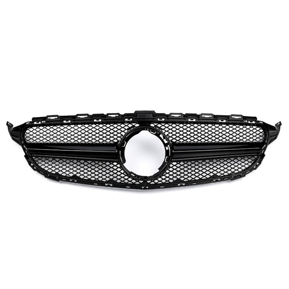 Решетка радиатора Mercedes C-klass W205 в стиле Avantgarde Black