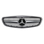 Решітка радіатора для Mercedes C-Class W205 (2014-2018) у стилі AMG C63 (під фарбування)
