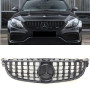 Решітка радіатора Mercedes C-Class W205 AMG C63 (2014-2018) у стилі Panamericana