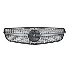 Решітка радіатора Mercedes C Class W204 стиль DIAMOND Срібло Решітка радіатора Mercedes C Class W204 стиль DIAMOND Срібло