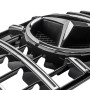 Решетка радиатора Mercedes C-Class W204 (2007-2014) в стиле Panamericana (Gloss Black/Chrome)