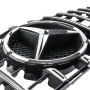 Решетка радиатора Mercedes C-Class W204 (2007-2014) в стиле Panamericana (Gloss Black/Chrome)