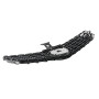 Решетка радиатора Mercedes C-Class W204 (2007-2014) в стиле Panamericana (Gloss Black)