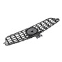 Решетка радиатора Mercedes C-Class W204 (2007-2014) в стиле Panamericana (Gloss Black)