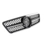 Решетка радиатора Mercedes C-klass W204 в стиле AMG Gloss Black