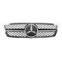 Решетка радиатора Mercedes C-klass W204 в стиле AMG Gloss Black