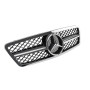 Решетка радиатора Mercedes C-klass W204 в стиле AMG Gloss Black
