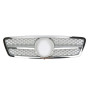 Решетка радиатора Mercedes C-Class W203 (2000-2007) в стиле AMG (Silver Chrome)