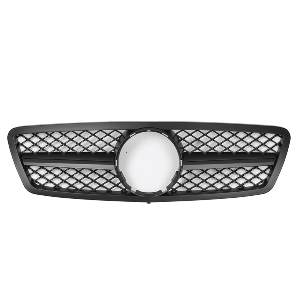 Решетка радиатора Mercedes C-klass W203 в стиле CL AMG Matte Black
