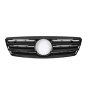 Решетка радиатора Mercedes C-Class W203 (2000-2007) в стиле AMG (Gloss Black)