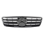 Решетка радиатора Mercedes C-Class W203 (2000-2007) в стиле AMG (Gloss Black)