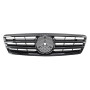 Решетка радиатора Mercedes C-Class W203 (2000-2007) в стиле AMG (Gloss Black)