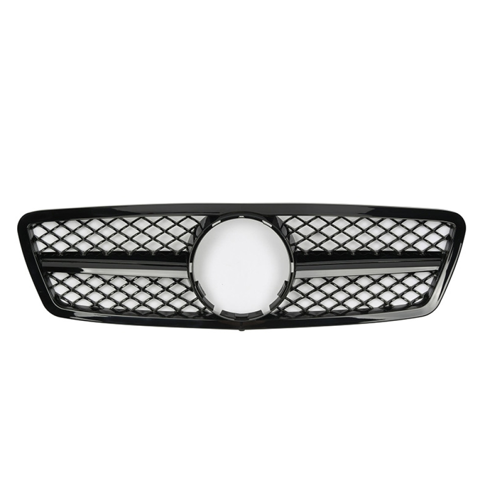 Решетка радиатора Mercedes C-klass W203 в стиле CL AMG Gloss Black