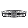 Решетка радиатора Mercedes C-klass W203 в стиле CL AMG Gloss Black