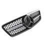 Решетка радиатора Mercedes C-klass W203 в стиле CL AMG Gloss Black