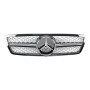 Решетка радиатора Mercedes C-Class W203 (2000-2007) в стиле AMG (Chrome)