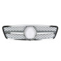 Решетка радиатора Mercedes C-Class W203 (2000-2007) в стиле AMG (Chrome)