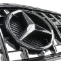 Решетка радиатора Mercedes A-Class W176 (2012-2015) в стиле GT PANAMERICANA (Black Chrome)