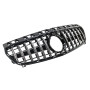 Решетка радиатора Mercedes A-Class W176 (2012-2015) в стиле GT PANAMERICANA (Black Chrome)