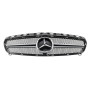 Решітка радіатора Mercedes A-Class W176 (2012-2015) у стилі AMG (Matte Chrome)
