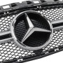 Решітка радіатора Mercedes A-Class W176 (2012-2015) у стилі AMG (Matte Chrome)