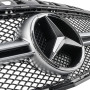 Решітка радіатора Mercedes A-Class W176 (2012-2015) у стилі AMG (Matte Chrome)
