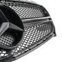 Решетка радиатора Mercedes A-Class W176 (2012-2015) в стиле AMG (Black)