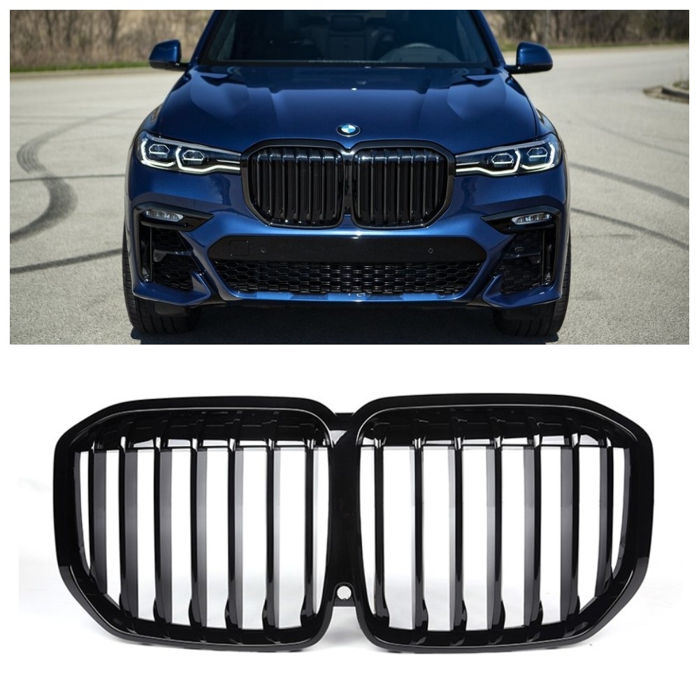 Решітки радіатора BMW X7 G07 (2019-2022) у стилі Shadow Line