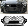 Решітка радіатора Audi Q7 4M (2015-2019) в стилі RS (чорний глянець)