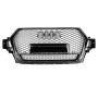 Решітка радіатора Audi Q7 4M (2015-2019) в стилі RS (чорний глянець)