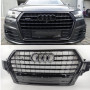 Решітка радіатора Audi Q7 4M (2015-2020)в стилі S Line (чорний глянець)