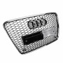 Решетка радиатора Audi Q7 4L (2005-2015) в стиле RS с хром рамкой