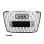 Решетка радиатора Audi Q7 4L (2005-2015) в стиле RS с хром рамкой