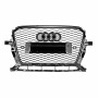 Решетка радиатора Audi Q5 8R (2012-2015) в стиле RS (черный глянец)