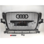 Решетка радиатора Audi Q5 (2008-2012) в стиле RS (черный глянец)