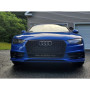 Решетка радиатора Audi A7 стиль RS 2014-2016 Рестайлинг (Gloss Black)