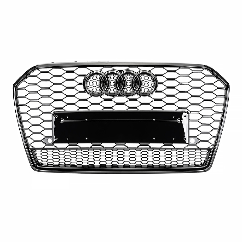 Решетка радиатора Audi A6 C7 (2011-2014) в стиле RS6 Quattro