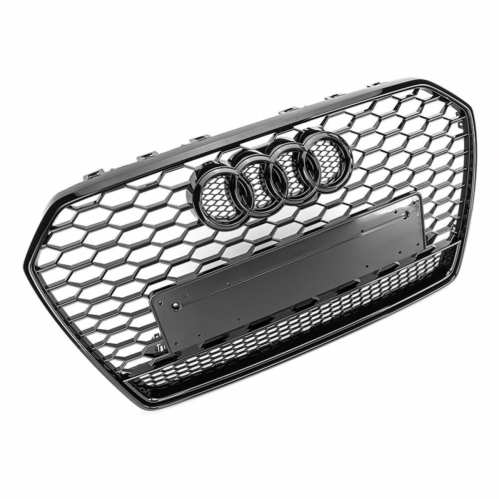 Решетка радиатора Audi A6 C7 (2011-2014) в стиле RS6 Quattro