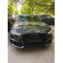 Решетка радиатора Audi A6 C7 стиль RS (Gloss Black) (2015-…) рестайлинг