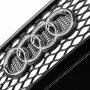 Решетка радиатора Audi A5 8T (2011-2016) в стиле RS5 (черный глянец)