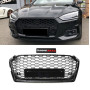 Решітка радіатора Audi A5 F5 (2016-2021) в стилі RS5 (чорний глянець)
