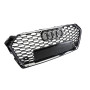 Решетка радиатора Audi A5 (2016 -...) в стиле RS5 quattro (Gloss Black / Chrome)