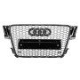 Решітка радіатора Audi A5 (2007 2011) в стилі RS5 (Чорний глянець)