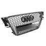 Решітка радіатора Audi A5 (2007 2011) в стилі RS5 (Чорний глянець)